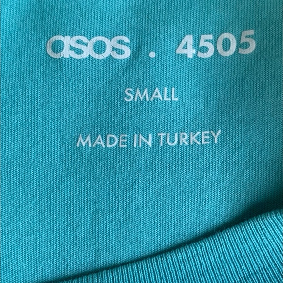 ASOS Blue Oversized Tee / Top | Women L - Picture 5 of 6